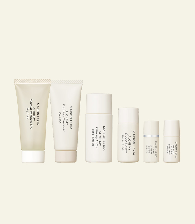 持ち運びしやすいポータブルセット］アルケミー スキンケアポータブル