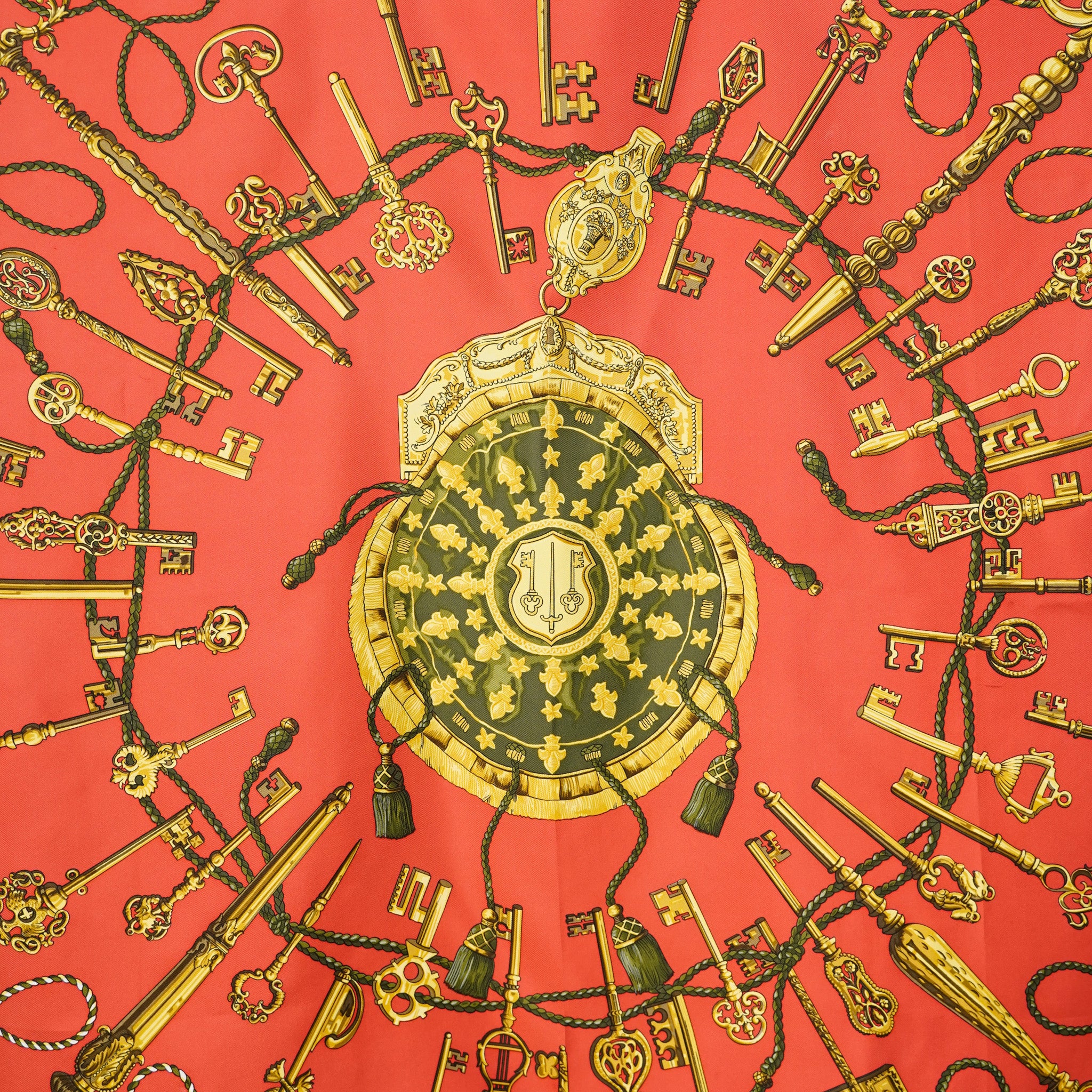 HERMES カレ90”LES CLES