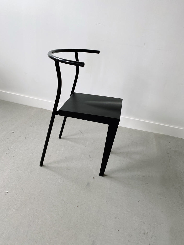 BLACK DR. GLOB CHAIR BY PHILLIPE STARCK FOR KARTELL | Maison Singulier