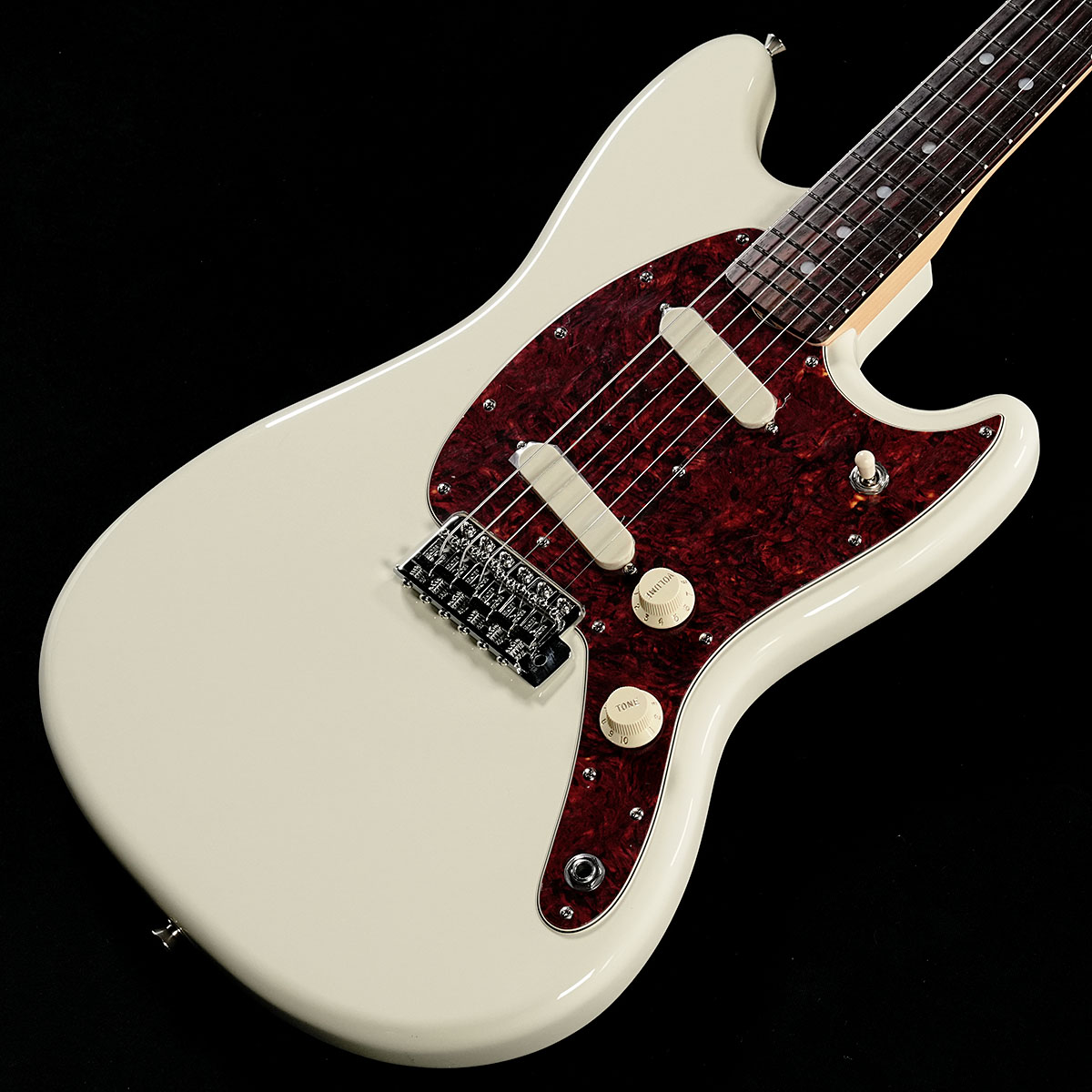 Fender / Made in Japan CHAR MUSTANG Rosewood Olympic White(重量