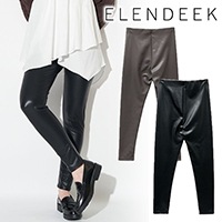 SALE50%OFF】ELENDEEK エレンディーク FAUX LEATHER LEGGINGS フェイク