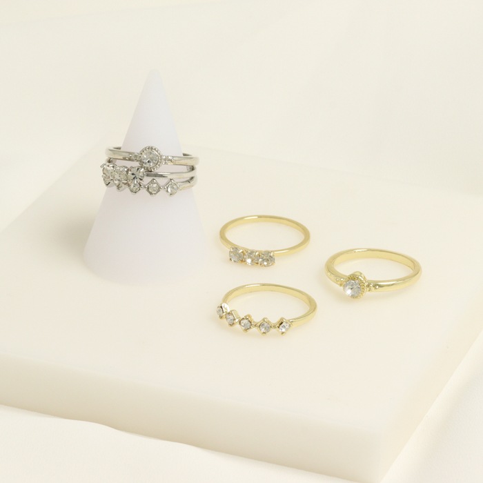 セットリング 11号 ストーン 3本セット | リング,セットリング,3本