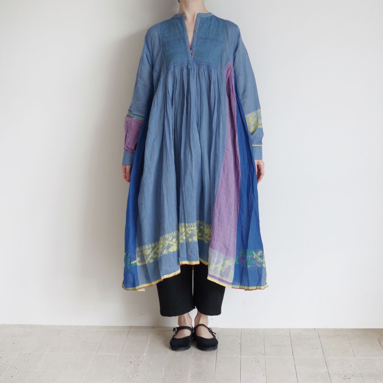 injiri インジリ : Jodhpur-19 バンドカラーワンピース | Onepiece