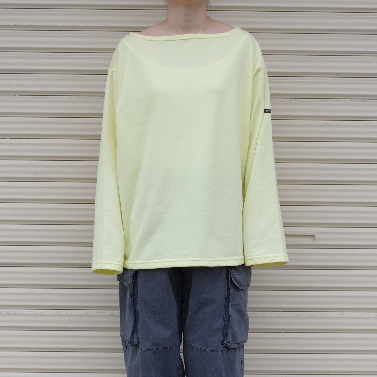 outil ウティ : TORICOT AAST バスクシャツ (YELLOW PEAR) | Tops