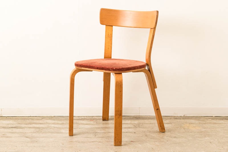 北欧家具 talo artek フィンランド製 アルヴァ・アアルト チェアNo.69
