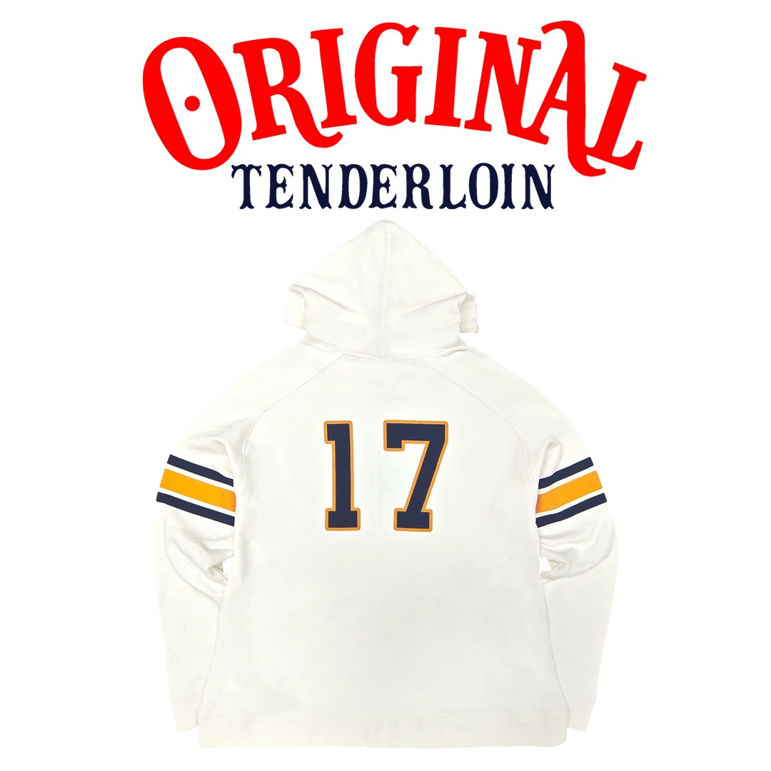 TENDERLOIN CHIEFS HOODIE WHITE | HOODIES | TENDERLOIN テンダーロイン