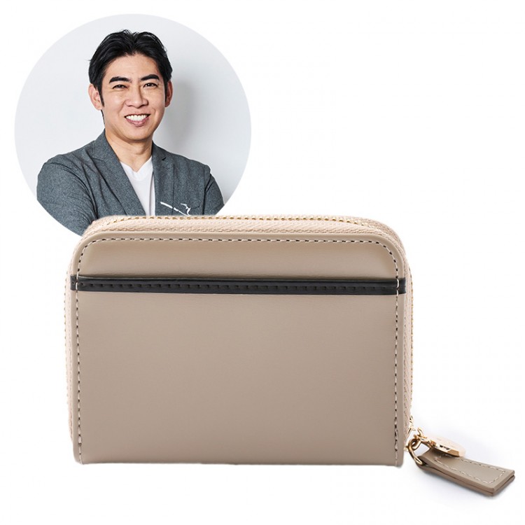 琉球風水志シウマ監修 最強の金運が手に入る！本革長財布 ベージュ
