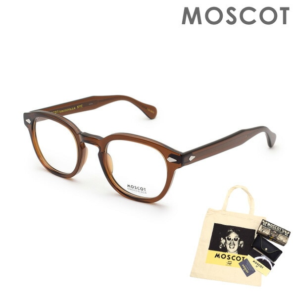 MOSCOT モスコット LEMTOSH LEM-O49240217-01 BROWN サイズ49 眼鏡