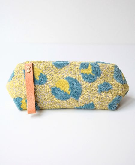 SALE】 mina perhonen ミナペルホネン quartz pouch -hana yuki