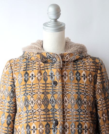 ミナペルホネン mina perhonen land puzzle ランドパズル ダウンベスト