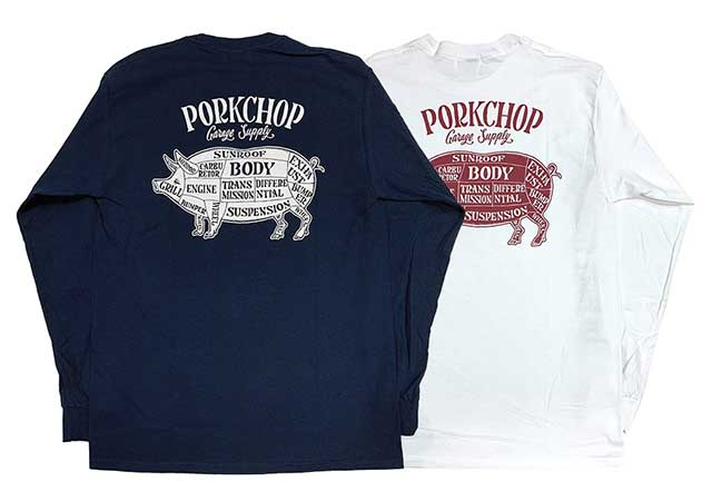 PORKCHOP GARAGE SUPPLY ポークチョップ ガレージサプライ PORK BACK L
