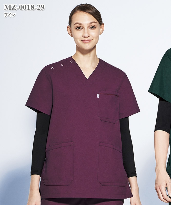 ミズノ男女兼用スクラブ半袖[チトセ製品] MZ-0018｜THS-白衣通販・販売