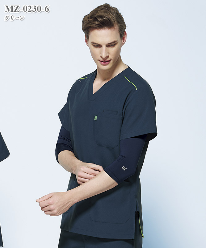 ミズノ男女兼用スクラブ半袖[チトセ製品] MZ-0230｜THS-白衣通販・販売