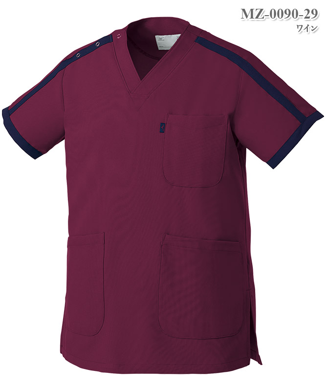 ミズノ男女兼用スクラブ半袖[チトセ製品] MZ-0090｜THS-白衣通販・販売