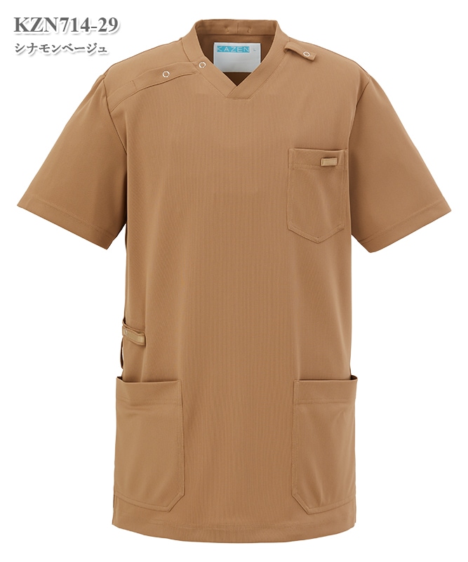 男女兼用スクラブ[KAZEN製品] KZN714｜THS-白衣通販・販売