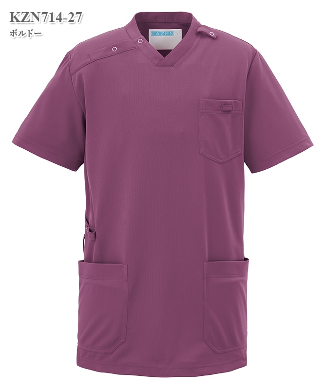 男女兼用スクラブ[KAZEN製品] KZN714｜THS-白衣通販・販売