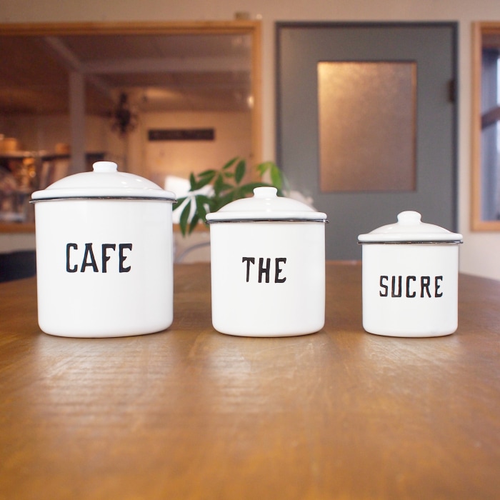 イギリス　Tala社　アンティーク　ホーロー　キャニスター3点 イギリス TALA社 タラ缶 キャニスター 3個セット : SK STORE - 通販