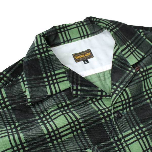 The GROOVIN HIGH（ザ・グルーヴィンハイ）】Corduroy Check Shirts