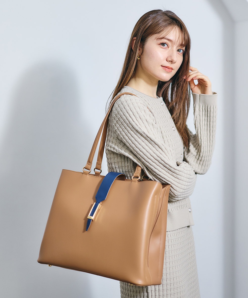Mimi Special Collaboration】配色A4トートバッグ - 12Twelve Agenda