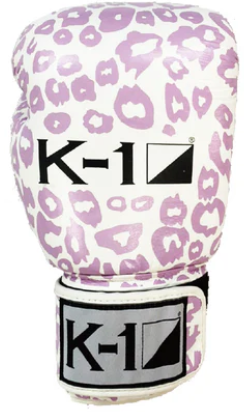 K-1アマチュア ヒョウ柄 ボクシンググローブ ヘッドギアセット K-1
