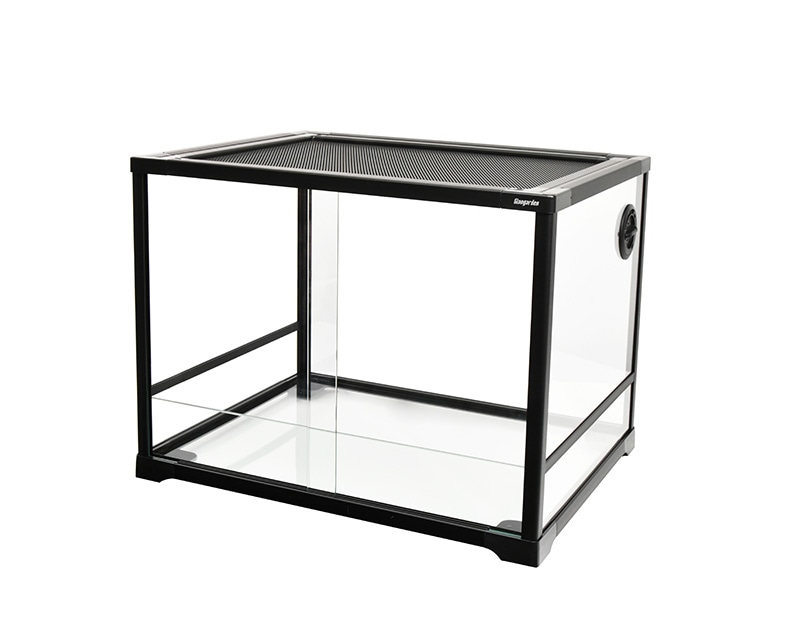 ブラック】フォーダブルレプタイルガーデン 6045B スライドドア 爬虫類