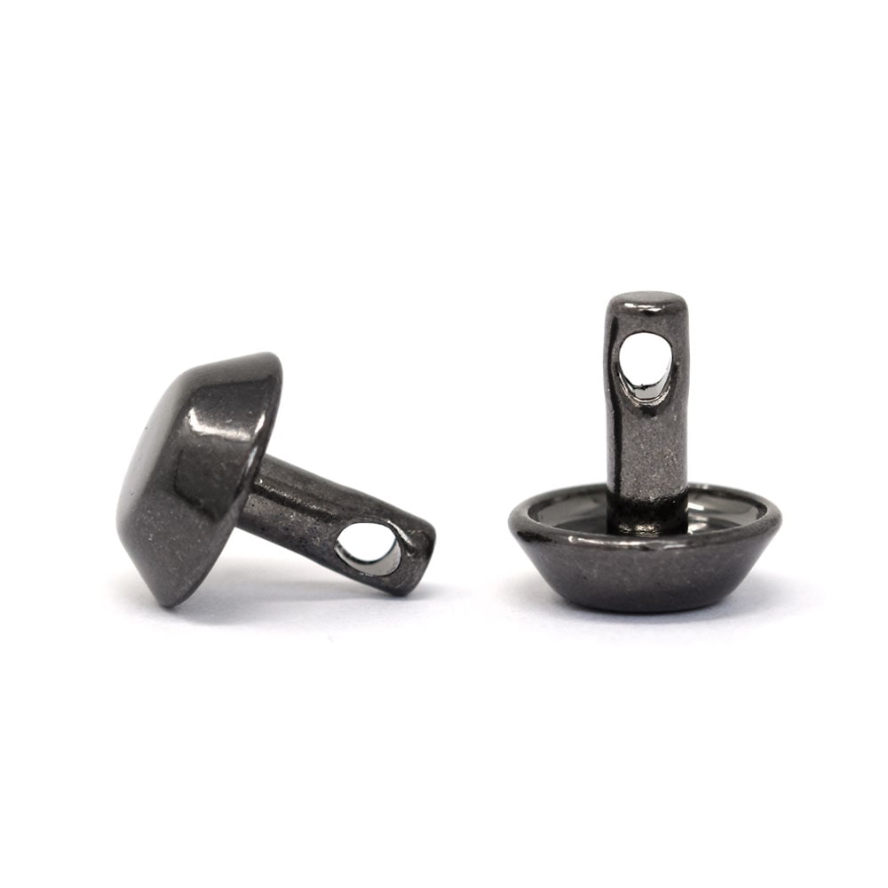 移動】E92 / フジタカ底鋲 大 8mm足 / B 〈10個〉:がまぐち口金・各種