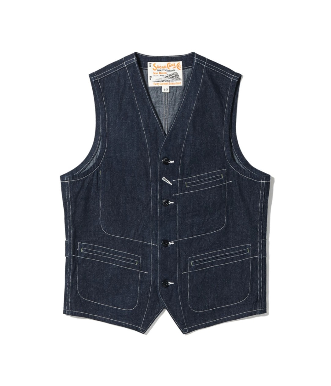 2026年2月13日再入荷 / Lot No. SC15702 / 11oz. BLUE DENIM WORK VEST