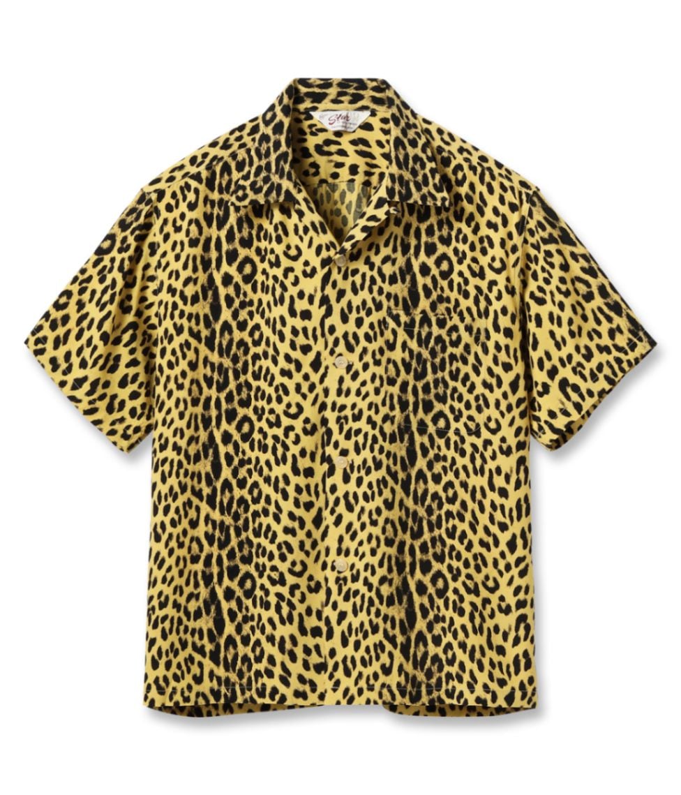 入手困難！ネクサスセブン レオパード レーヨン シャツ Lot No