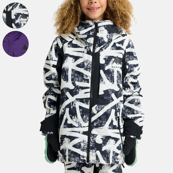 25-26 BURTON キッズ Burton ヒルスロープ ジャケット スノーボード