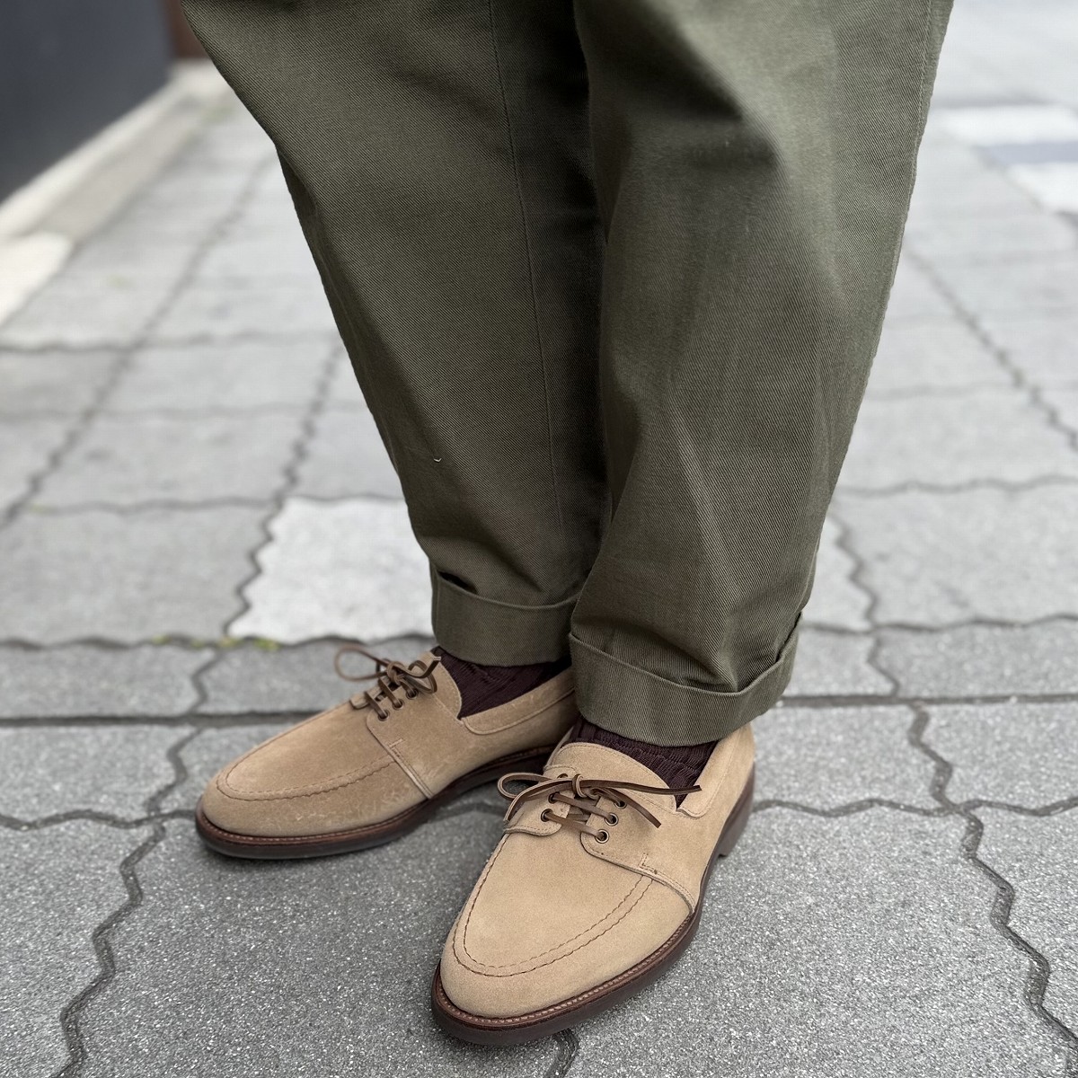 SALE】クロケット＆ジョーンズ ファルマス|FALMOUTH KHAKI デッキ