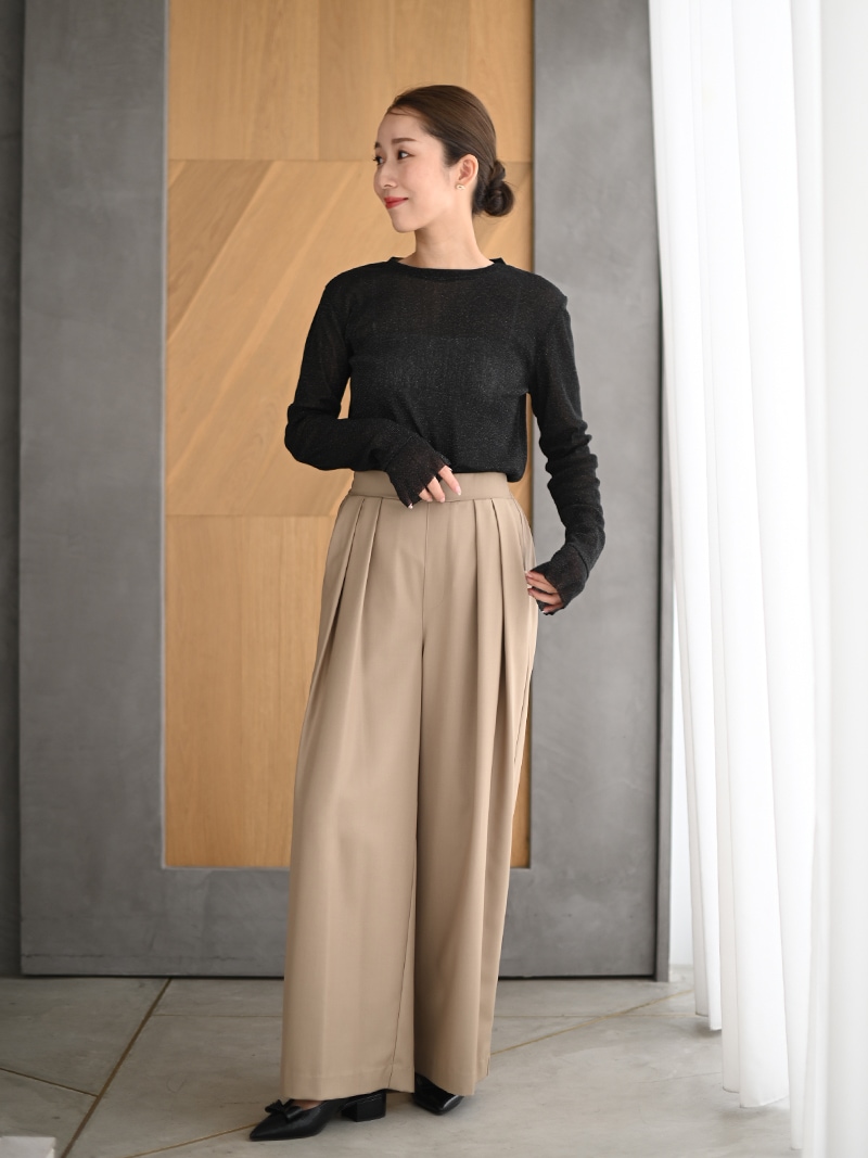 ラメシアーカットソー | Tops,Tシャツ | | TREFLE＋1（トレフルプラス