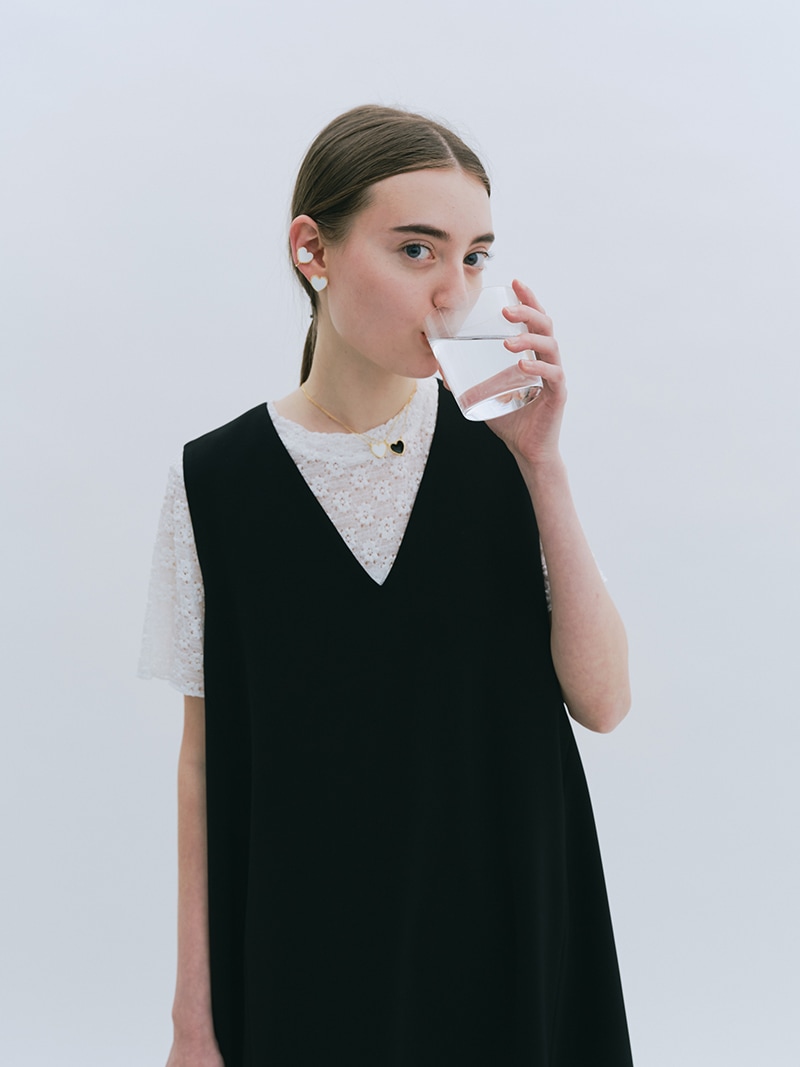 ダブルクロスVワンピース | Onepiece,ノースリーブ | | TREFLE＋1