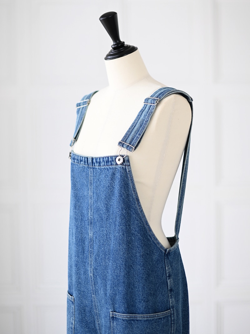 デニムオーバーオール(BLUE) | Onepiece,サロペット | | TREFLE＋1