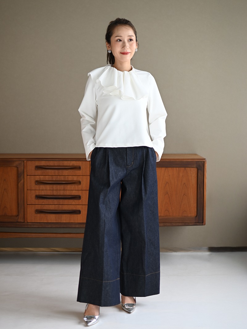 2wayフリルトップス | Tops,トップス | | TREFLE＋1（トレフルプラスワン）