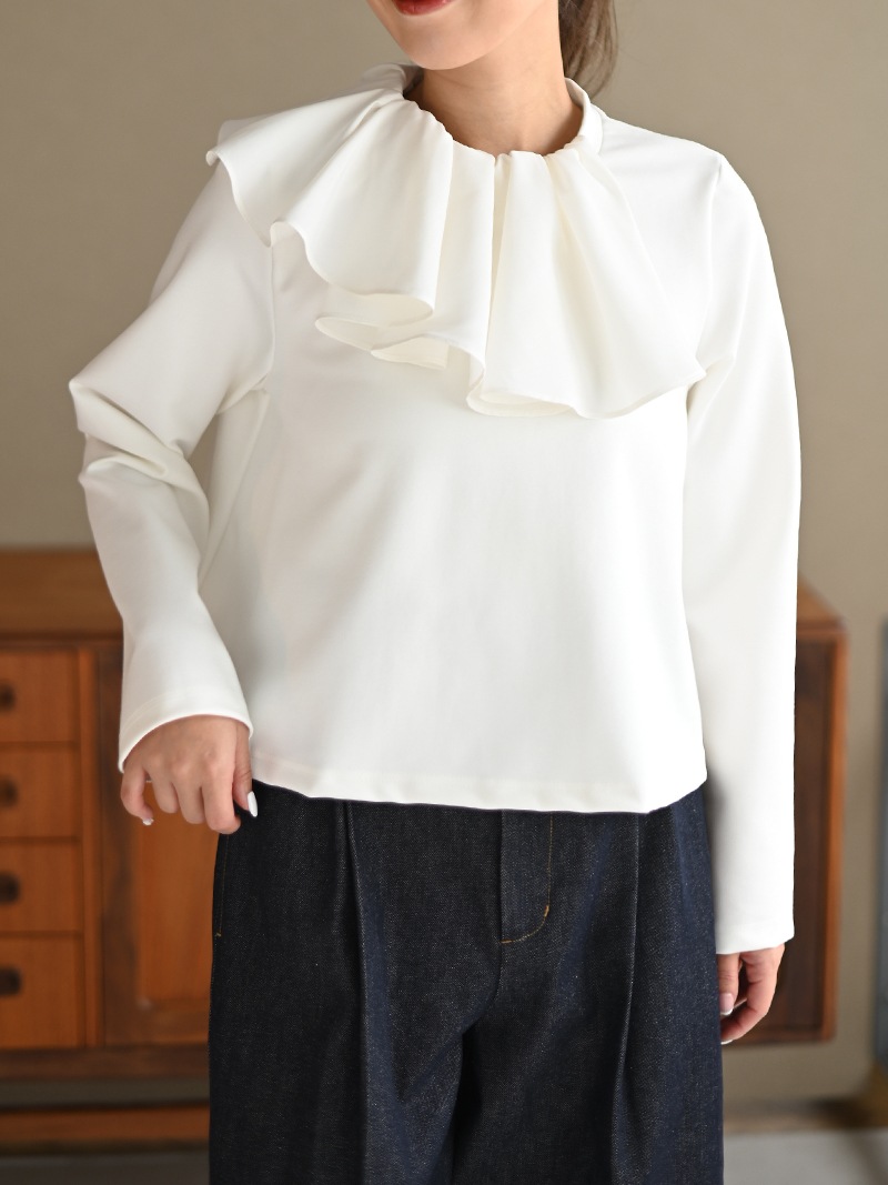 2wayフリルトップス | Tops,トップス | | TREFLE＋1（トレフルプラスワン）