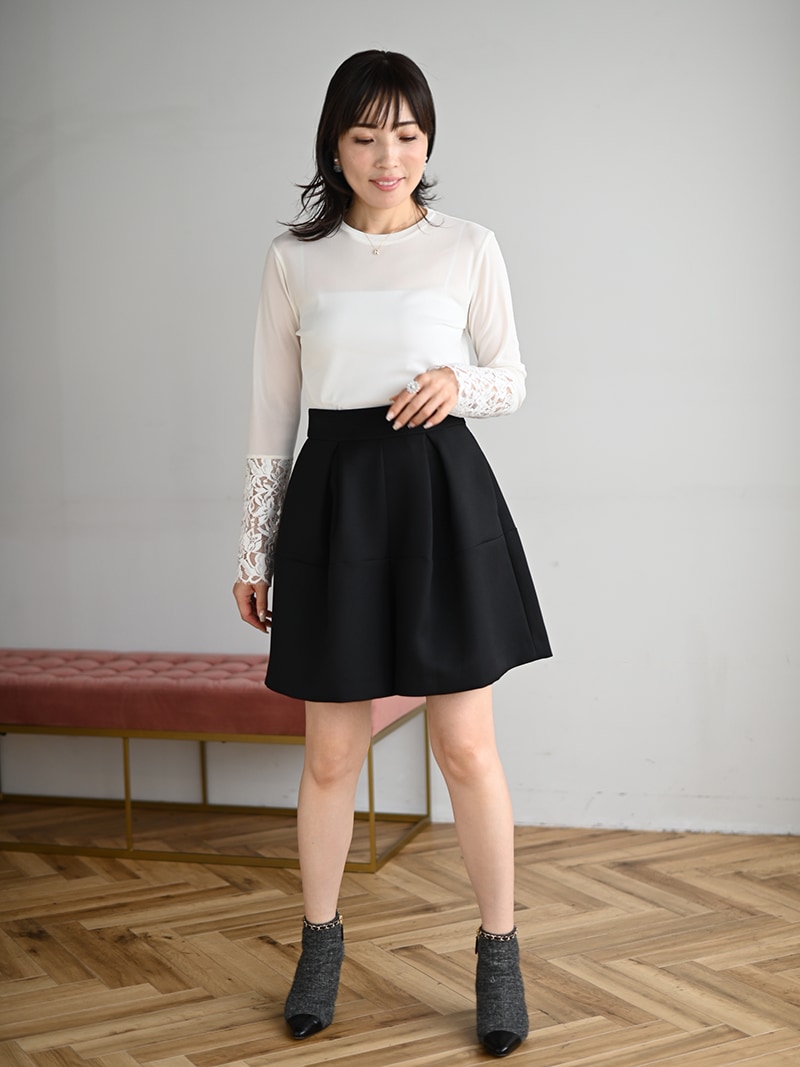 タックショートパンツ | Bottoms,ショート | | TREFLE＋1（トレフル