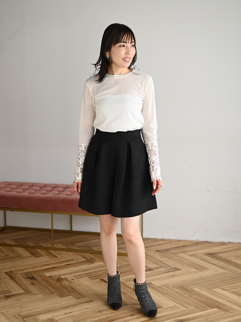 タックショートパンツ | Bottoms,ショート | | TREFLE＋1（トレフル