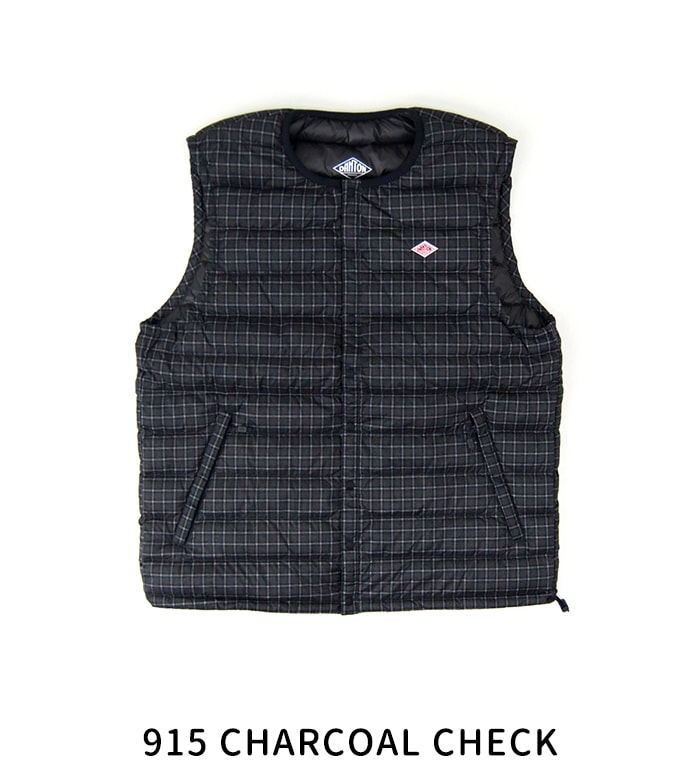 SOLDOUT】DANTON ダントン メンズ クルーネック インナーダウン