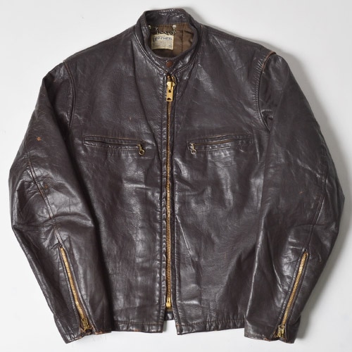 Vintage Leather Single Riders Jacket（シングルライダースジャケット
