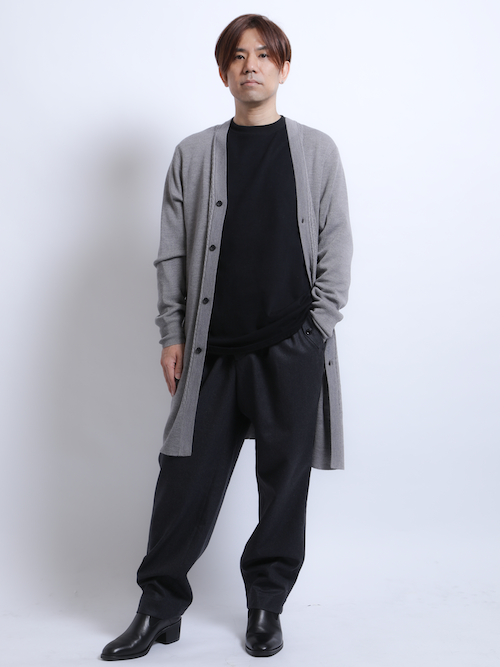 gurkha trousers wool flannel Charcoal eofm イオフム | ボトムス