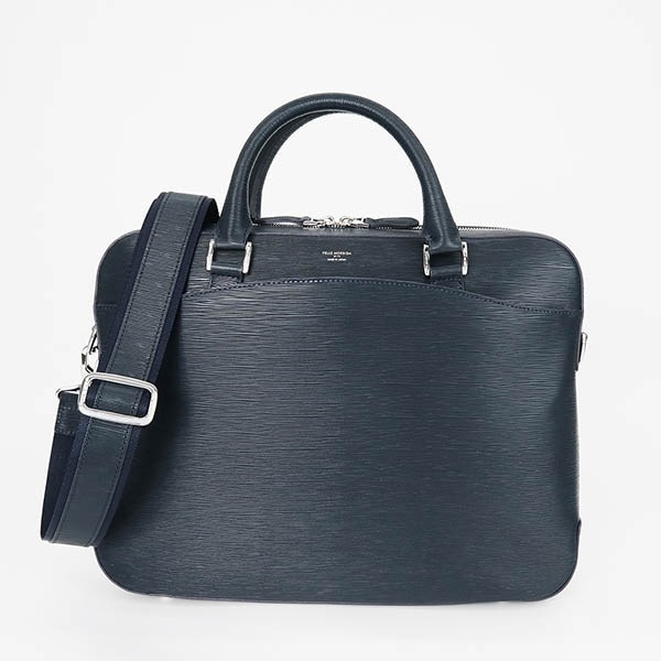 ペッレモルビダ ビジネスバッグ 2way キャピターノ CA201 B4可 紺