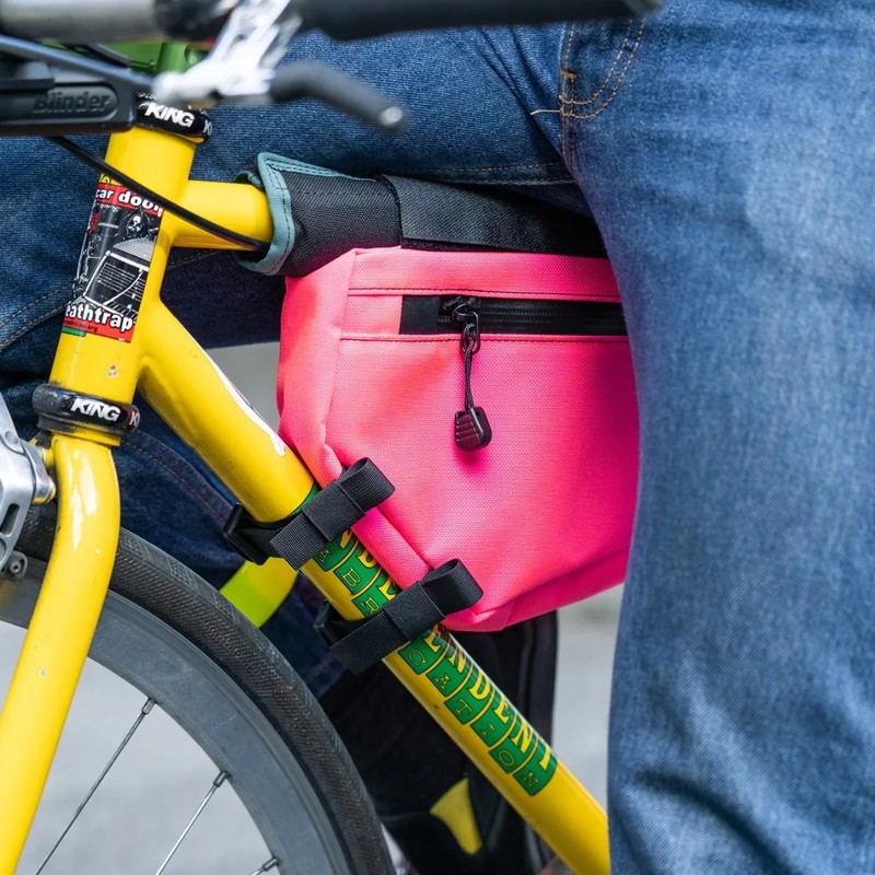 FAIRWEATHER frame bag HALF cordura/pink [フェアウェザー]