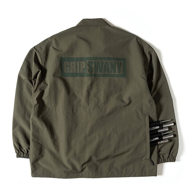 Grip Swany GS COACH JACKET OLIVE [グリップスワニー]