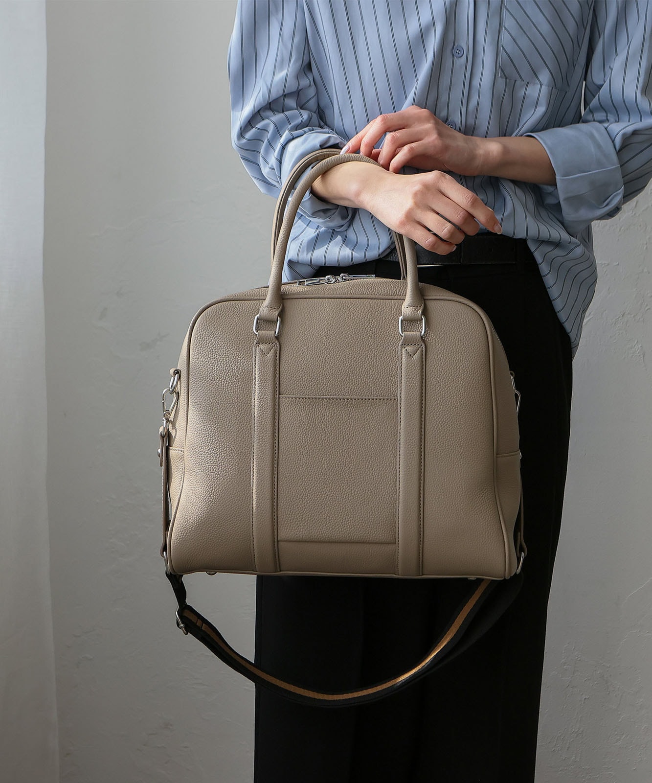 本革2wayスクエアボストンバッグ | バッグ,ボストンバッグ,レザー・革