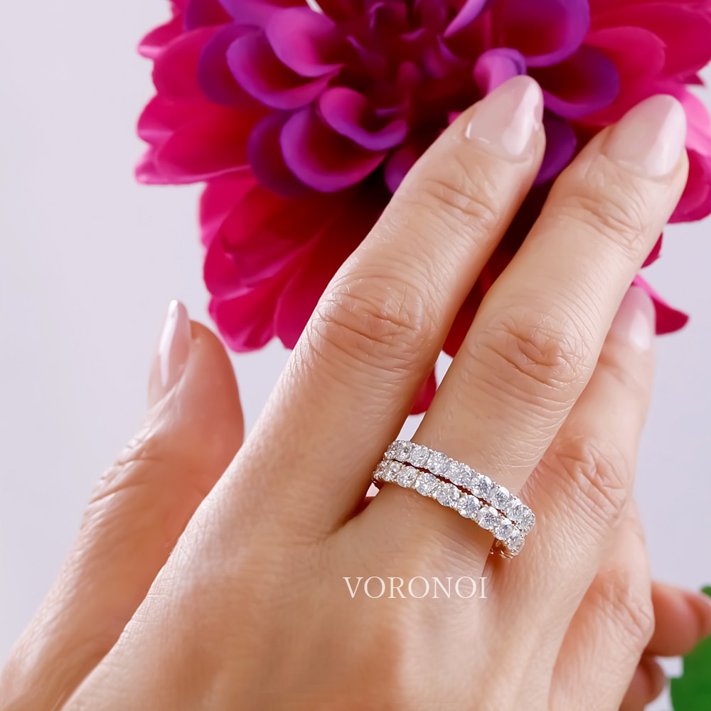 koso0616！最高級モアサナイト ウェーブエタニティリング koso0616様