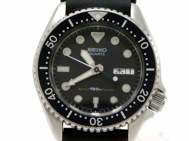セイコー ダイバー クオーツ 6458-6000 希少ボーイズサイズ 1983年製