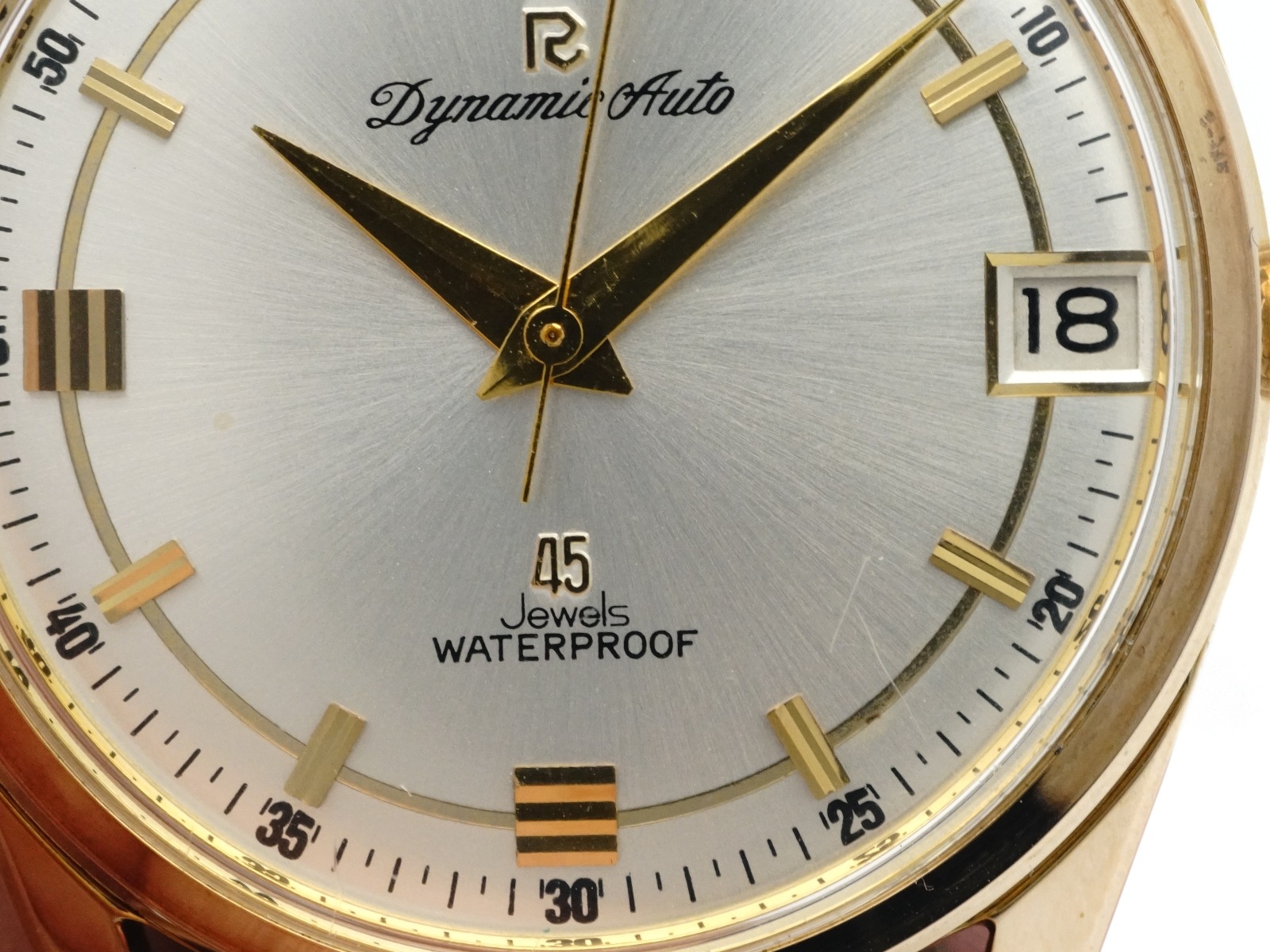 リコー ダイナミック オート 45石 Ref.57118 金メッキ 自動巻 OH済