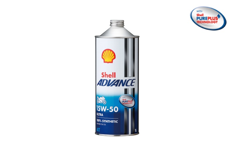 Shell ADVANCE 4T ULTRA 15W-50 1L 半化学合成油 | メンテナンス