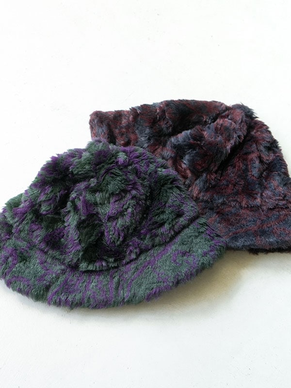 NS061]NEEDLES(ニードルズ)BERMUDA HAT Acrylic Fur/Paisley
