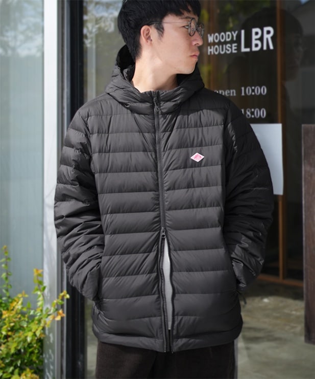 ◇[DT-A0564NRP]DANTON(ダントン) MIDDLE DOWN HOODED JACKET ミドル